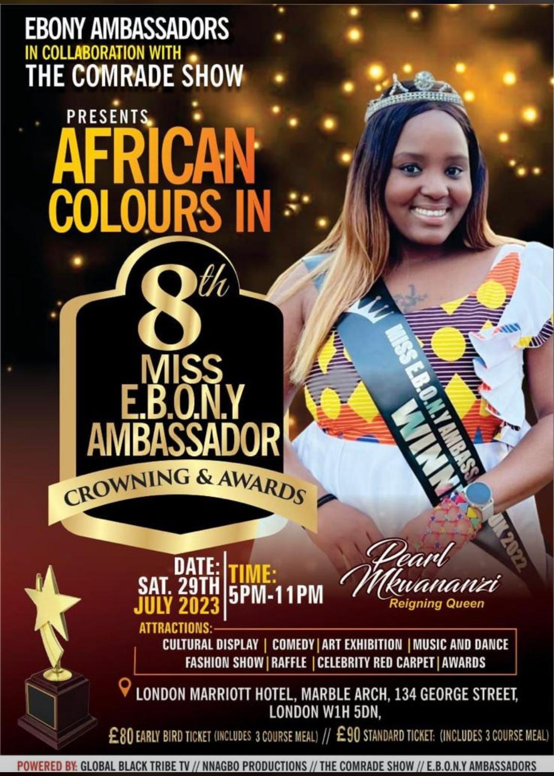 The 8th Edition of Miss E.B.O.N.Y Ambassador Grand Finale/Award